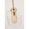 Afx William 4 Light Linear Pendant, Medium Base 120V, Satin Brass WMMP06MBSBLNR4 - alternate 4